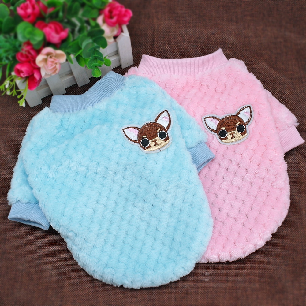 Leuke Hond Kleding Voor Kleine Honden Chihuahua Yorkies Pug Kleding Jas Winter Hond Kleding Pet Puppy Jas Ropa Perro Roze s-2XL