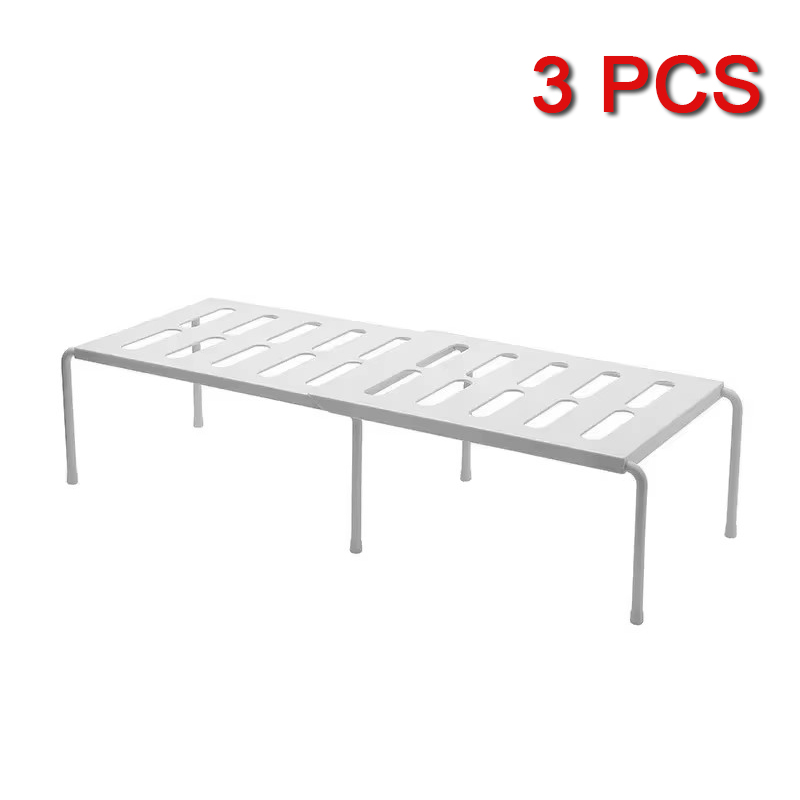 ABS Shoe Rack Extensible Storage Shelf Shoe Organizer Holder Under Sink Telescopic Storage Rack Kitchen Cabinet Organizer