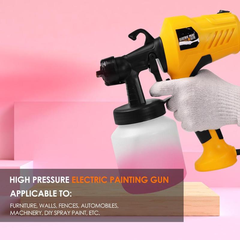 Vodool 220v 400w højtryks elektrisk kage malerpistol spray airbrush sprøjtepistol