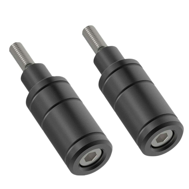 2 uds M6 perno, CNC motocicleta LED cabeza luz antiniebla soporte de montaje soporte Base de Pilar