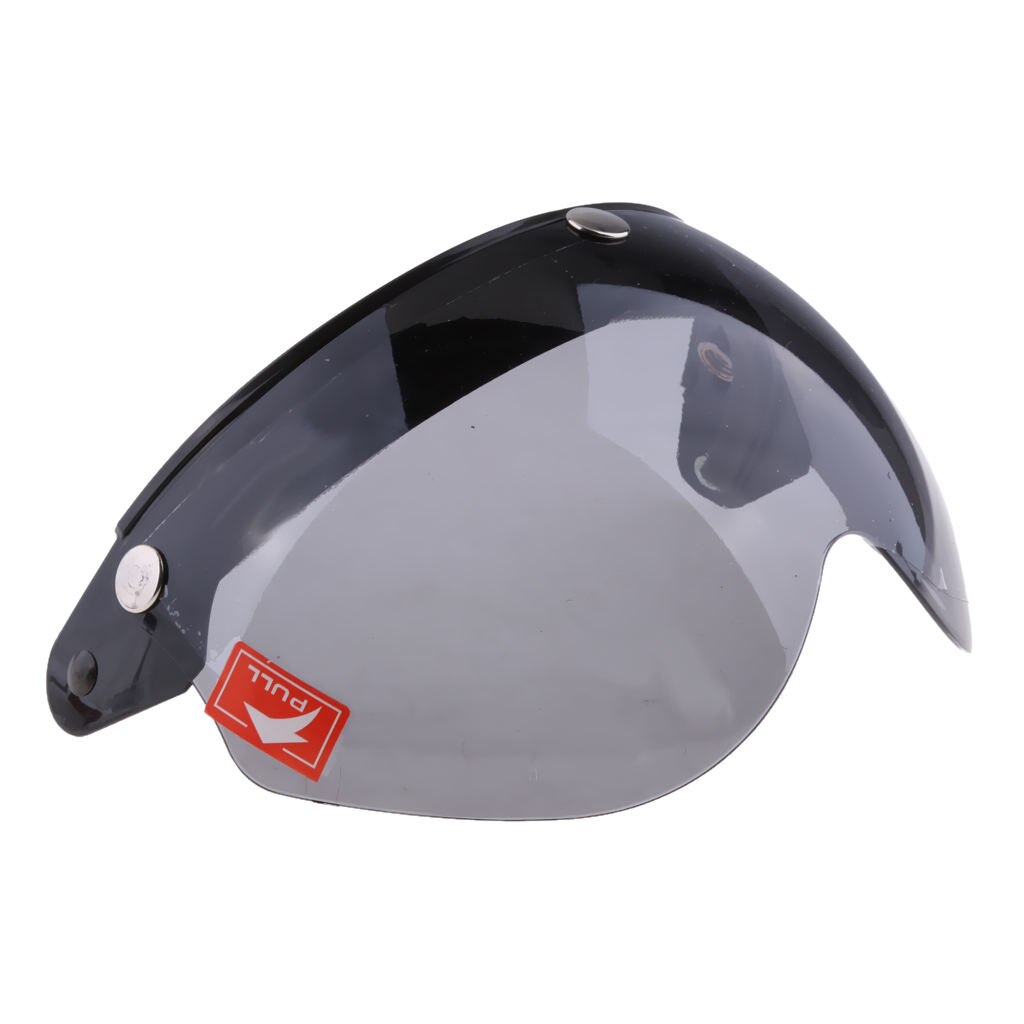Greensen 3 Snap Visor Shield Lens Fip Up per il Casco per