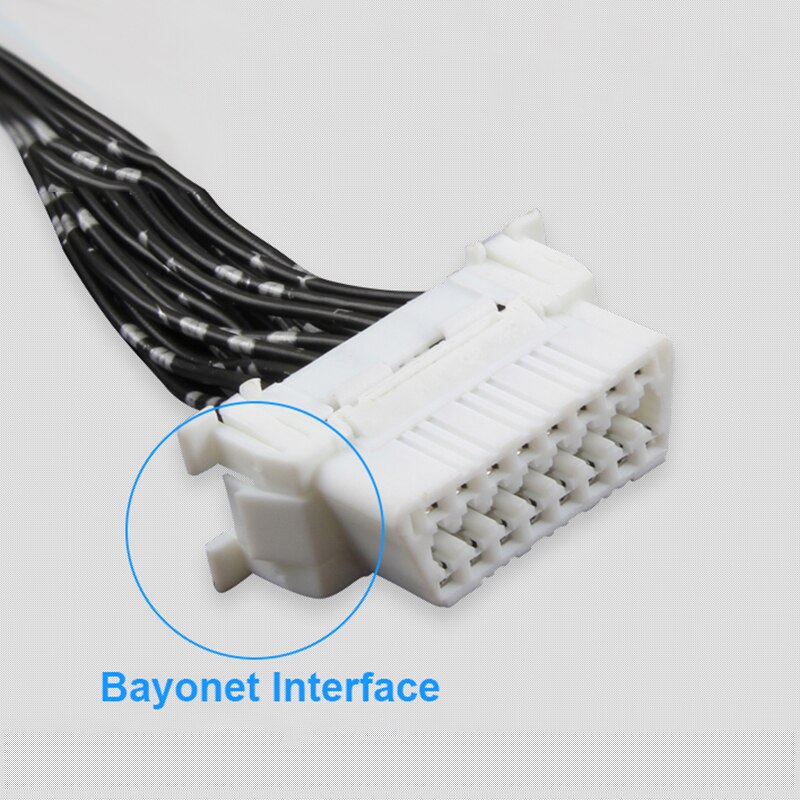 Auto On-Board Automatic Diagnosis System OBD Transfer Wiring One Point Two Extension Line For Subaru Forester Car Accessories