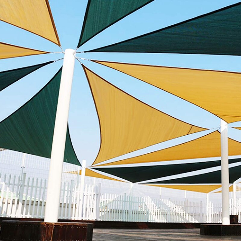 Shade Sail Hardware Kit for Rectangle/Triangle Sun Shade Sails M5 Mounting Hanging Installation Accessory