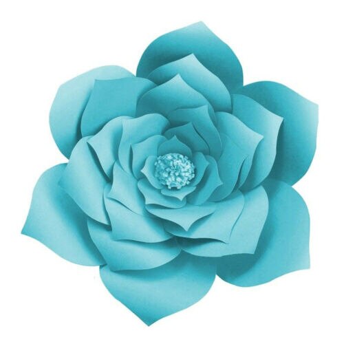 AA 30cm Paper Flower Backdrop Wall 30 cm Giant Rose Flowers DIY Wedding Party Decor: J