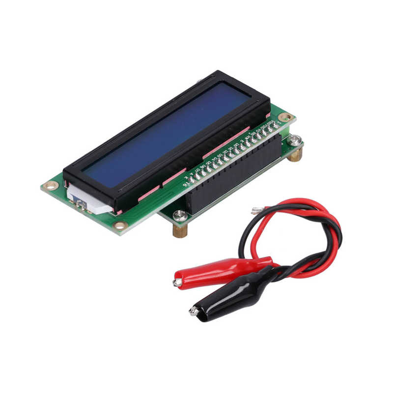 Megohmmeter Low Resistance Ohmmeter Milliohm Meter Accurate Capacitance Tester HR390 with Clip