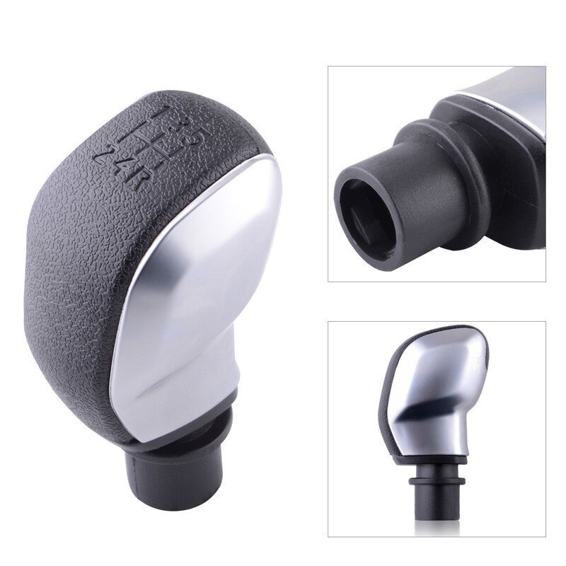 Auto Handleiding 5 Speed Pookknop Gear Versnellingspook Shifter Lever Knop Voor Peugeot 307 301 206 207 Voor citroen C-Quatre