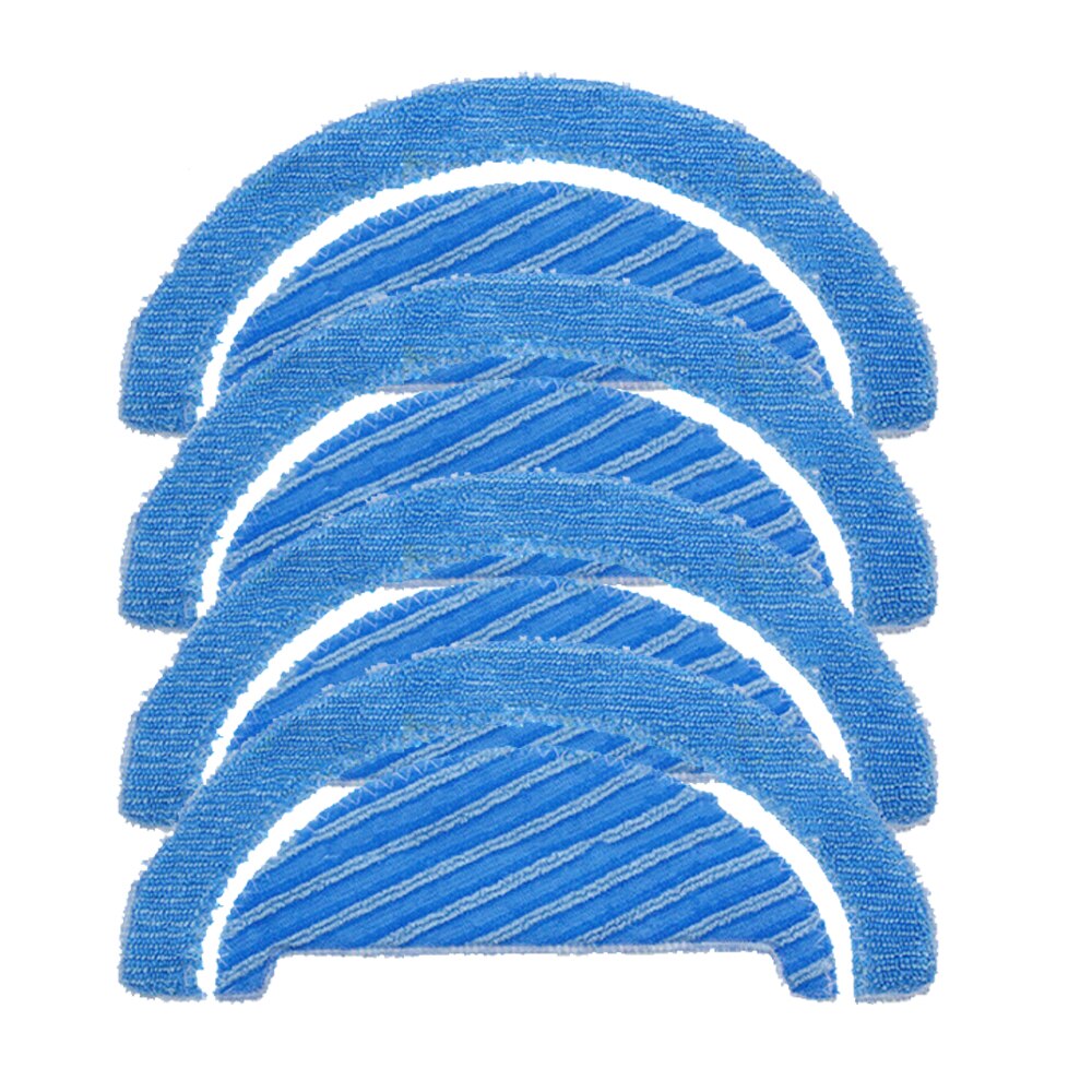 Cecotec-escova lateral de reposição para robô aspirador de pó, escova principal com filtro hepa e escova de reposição para cecotec conga 1790 ultra robótica: 4PCS Mop Cloth