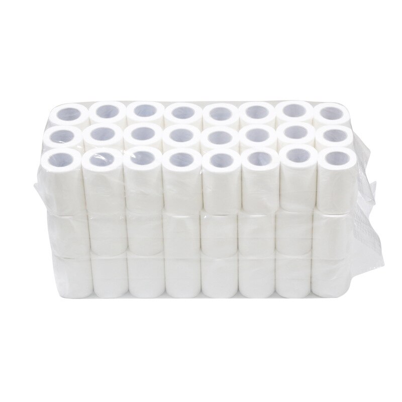 24Pcs Zachte Witte Wc-papier Handdoeken Rolls Toiletpapier Huishouden Papier Producten 4 Ply Papieren Tissue