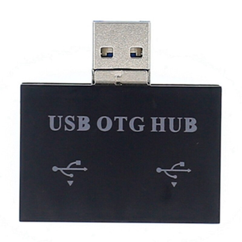 Micro-Usb Hub Usb Otg Adapter Mini Dual USB2.0 Splitter Hub Voor Telefoon Muis Toetsenbord Usb Flash Drive