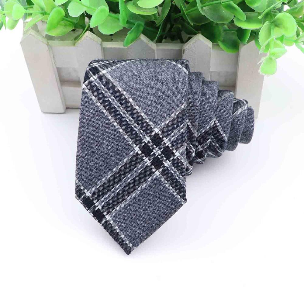 Slips klassisk herre plaid slips formelt slid jakkesæt sløjfer slips mandlige tr stof tynd slank farverig halsbånd: 12