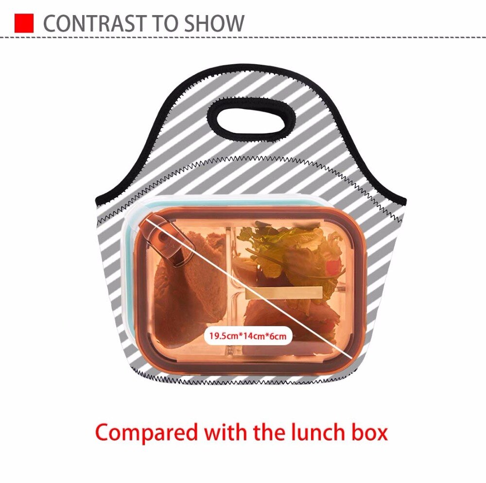 FORUDESIGNS Große Kapazität Thermische Mittagessen Tasche Frauen Hawaiian Tribal Sonnenaufgang Druck Weibliche Frühstück Box Tragbare Picknick Reisetasche