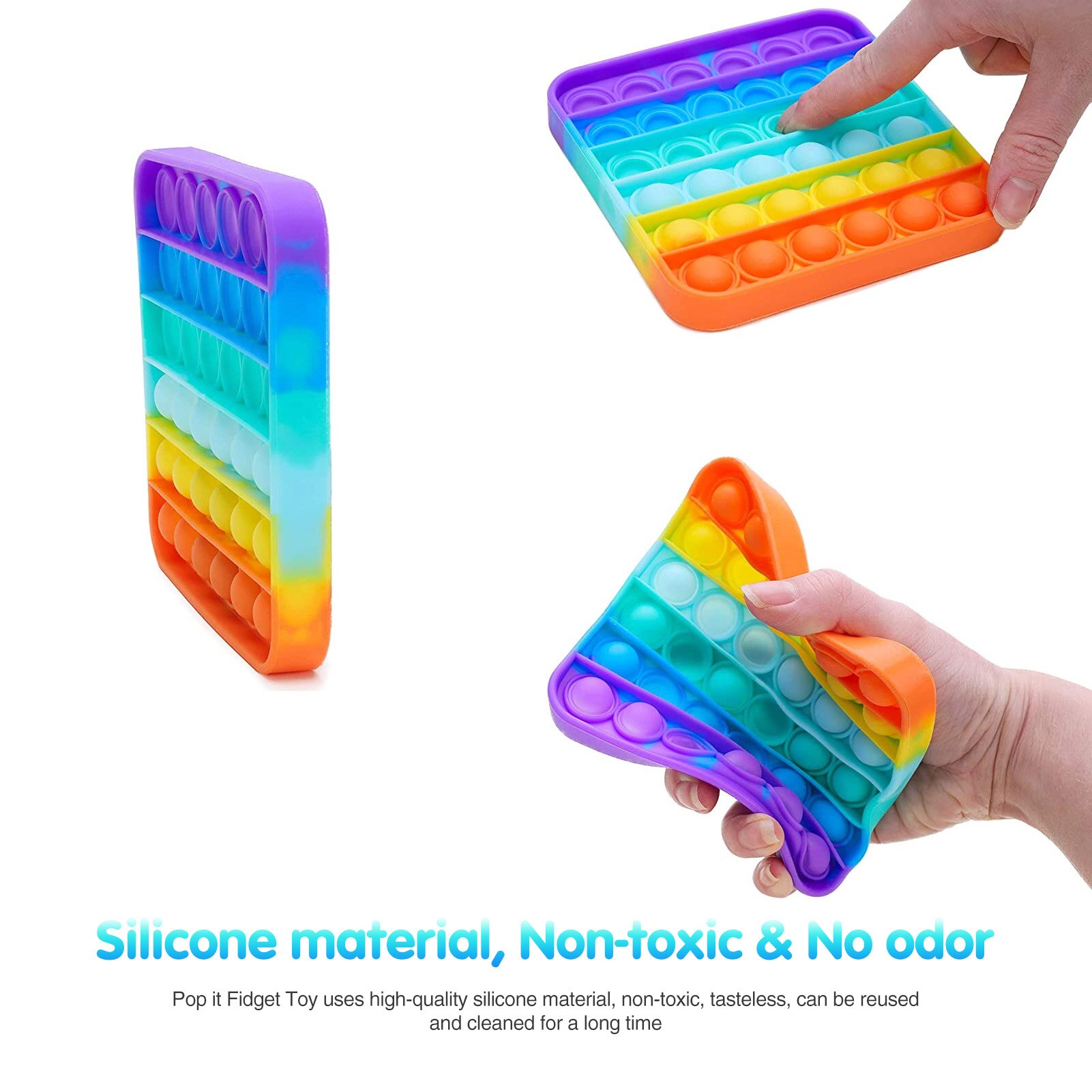20/21/22Stck Pack Zappeln Sensorischen Spielzeug einstellen betonen Linderung Spielzeug Autismus Angst Linderung betonen Pop blasiert zappeln Spielzeug Für freundlicher Erwachsene