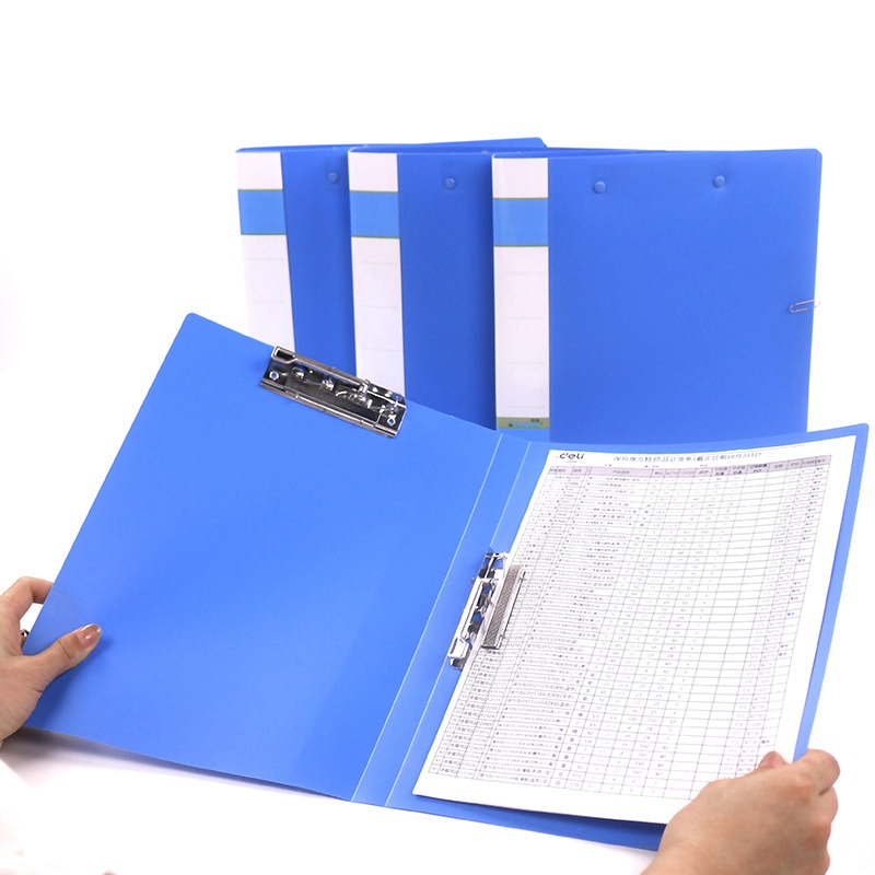 1pcs Simple Practical Office Filing Products Stainless Steel A4 File Folder For Students Daily Office School Supplies