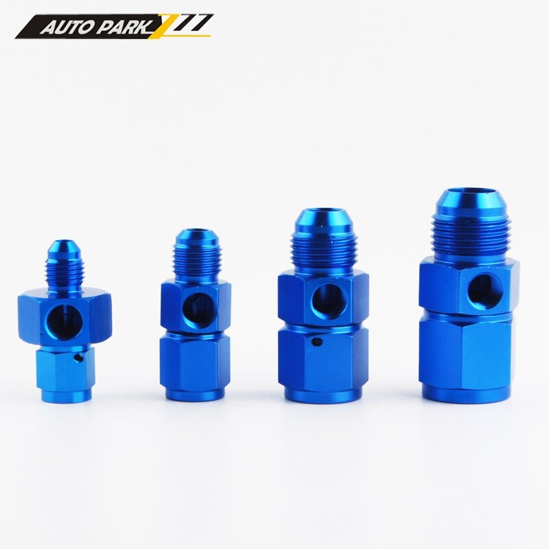 AN4 6 8 10 Man-vrouw 1/8 "Npt Gauge / Sensor Zijpoort Adapter Olie Brandstof Fitting Slang end