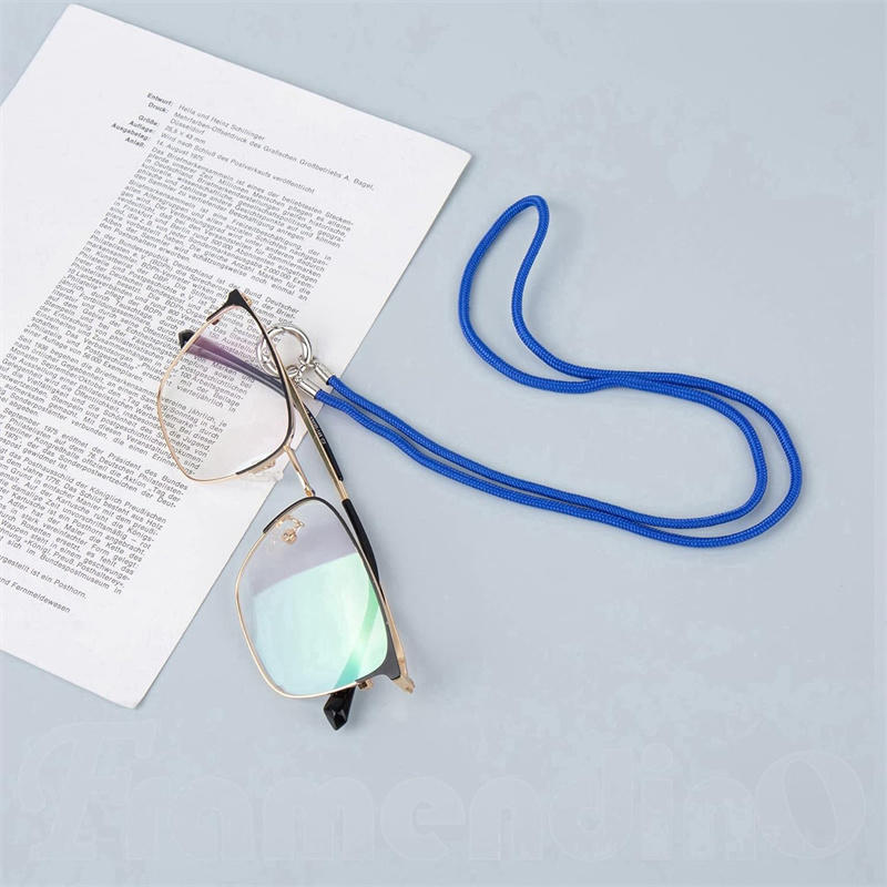 Mode zonnebril Lanyard riem eenvoudige opening ronde hals lenzenvloeistof glazen ketting koord houder leesbril riem decoratie ﻿
