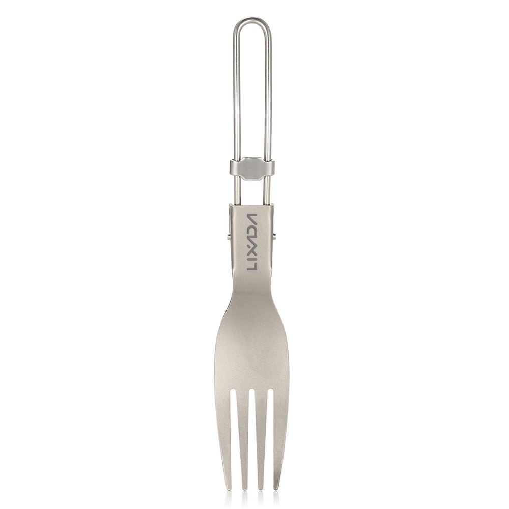 Plegable cuchara tenedor cúter ligero al aire libre la cena Spork cubiertos viajes de Camping mochila Tab Kits de viaje: Style 9