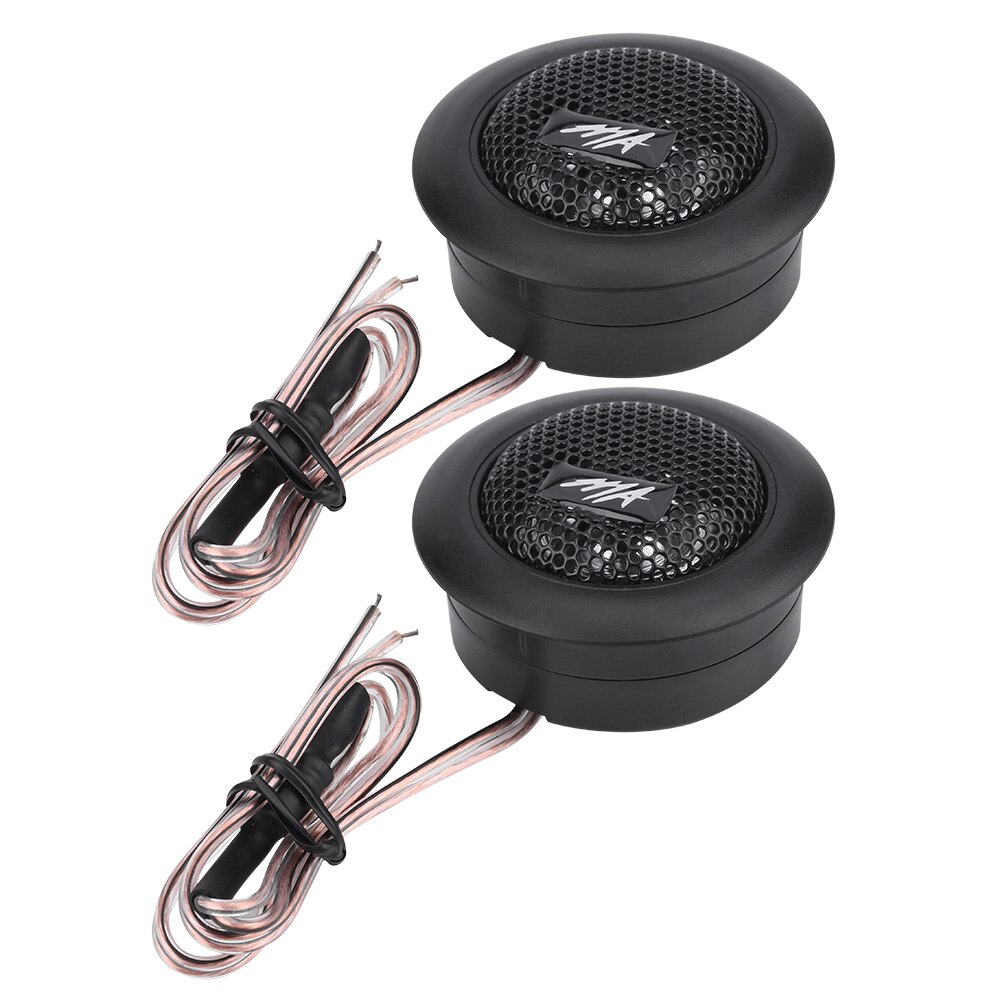 2 Stuks Hoge Auto Tweeter Speakers Aluminium Zijde Membraan Auto Auto Audio Conversie Treble Hoofd Hoorn Luidspreker