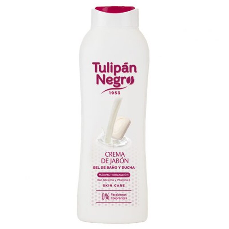 Pack Gel de baño Tulipan Negro 720 ml Ducha Passion Candy Fantasy Kiss Algodon Jabon Fresa Cereza Nata Geles de baño Hidratantes