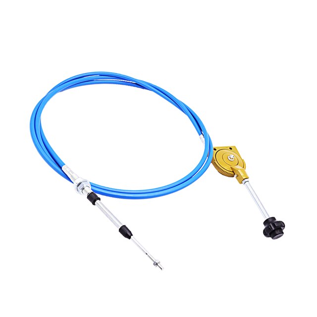 Excavator throttle cable Hitachi Daewoo Excavator Modification Installation Manual Hand Pull Cable Accelerator: 4.5 meters