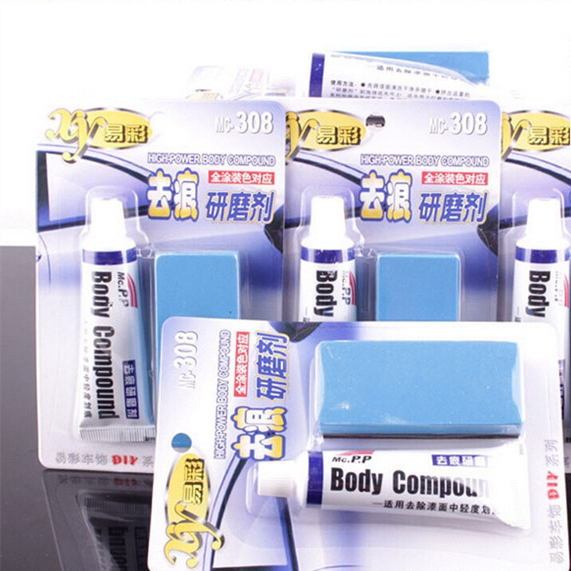 Body Compound Fix It Car Body Grinding Compound MC308 Paste Set Scratch Paint Care Auto Polishing Car Paste Polish Car Cleaning