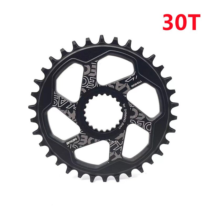 DECKAS-plato de bicicleta de montaña, rueda ancha y estrecha para Shimano M6100 M7100 M8100 M9100, juego de bielas de 12 velocidades, 1x1 2s: 30T