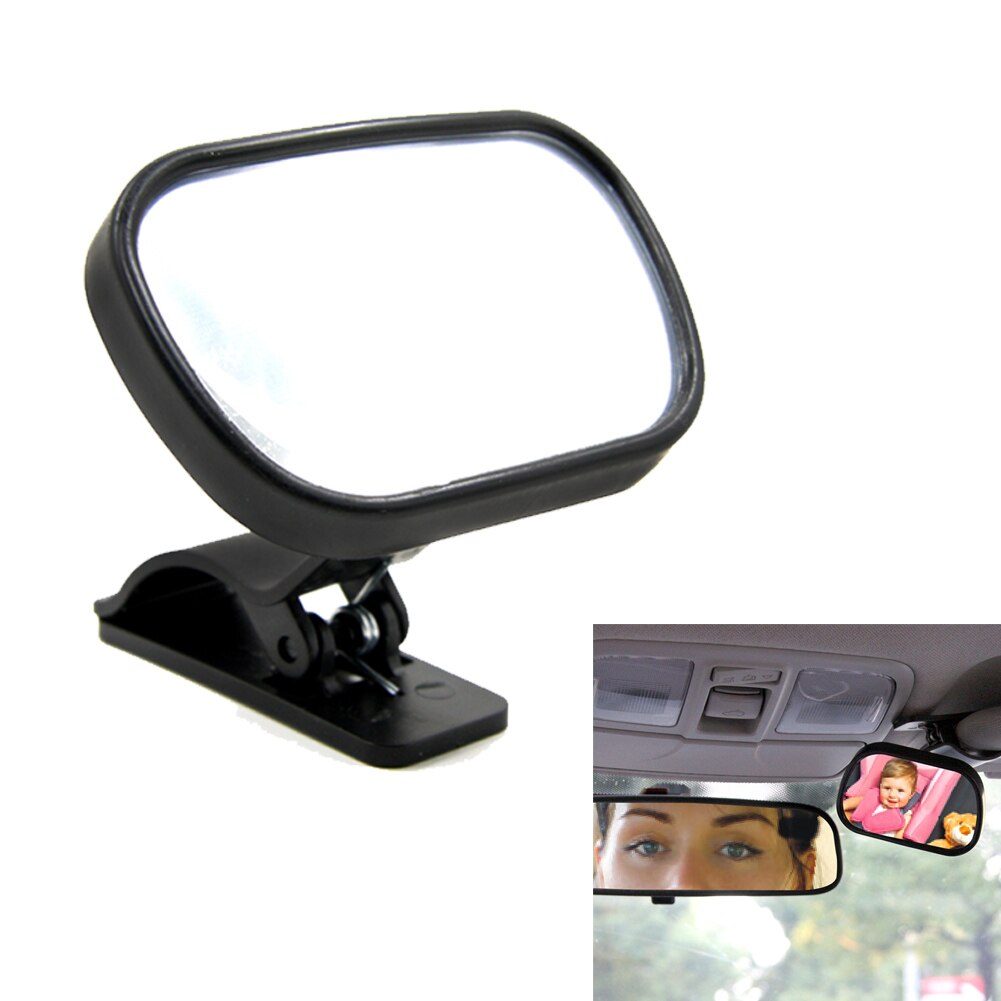 Mini veiligheidsauto achterbank baby view spiegel verstelbare baby achteruitkijkspiegel auto baby kindermonitor