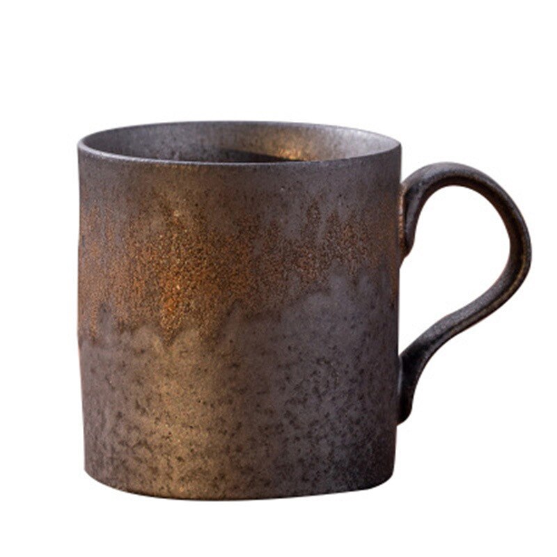 Tasse à café nordique rétro, four à dorure créative devient en céramique, Latte, lait, jus, Original, belles tasses de thé, chope à bière: 150ml