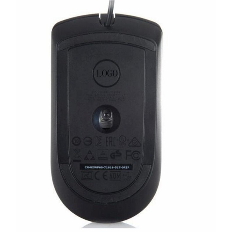 Dell MS116 Mouse Cable Computer Desktop Office Laptop Home Mouses Black With USB