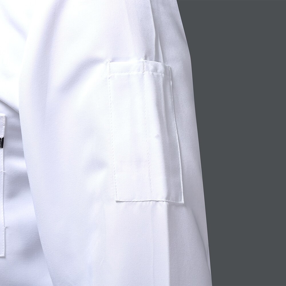 neue atmungsaktive lässig Koch jacke küche Gastronomie Restaurant Service Uniform bestickt backen Uniform
