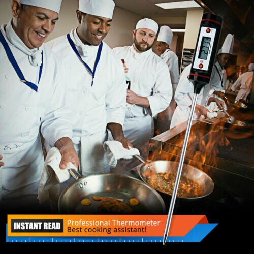 Cooking Meat Candy Jam Sugar Cooking Digital Thermometer Probe Food Kitchen BBQ