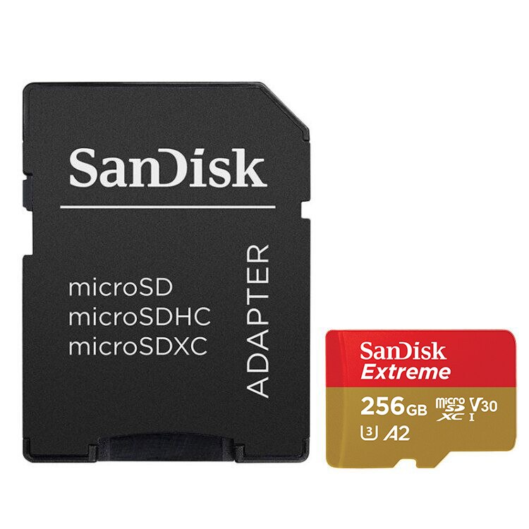 SanDisk Micro SD Card 100MB/s 256GB 128GB 64GB 32GB 16GB U3/U1 V30 A1 Class 10 Memory Card SDXC SDHC microsd Flash TF Card