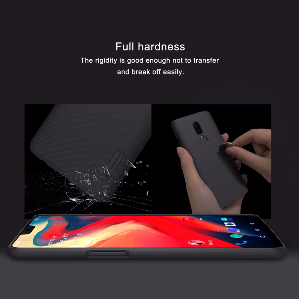 Case For Oneplus 6 NILLKIN Super Frosted Shield hard back cover case for oneplus 6T 6 5 5T 3 with Retail package