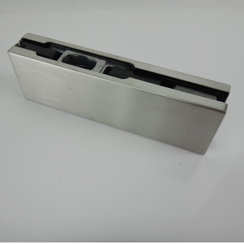 Glass Door Clamp Patch Fitting For 10~12mm Thick Tempered Connection Between Floor Spring and Glass Induction Sliding Glass