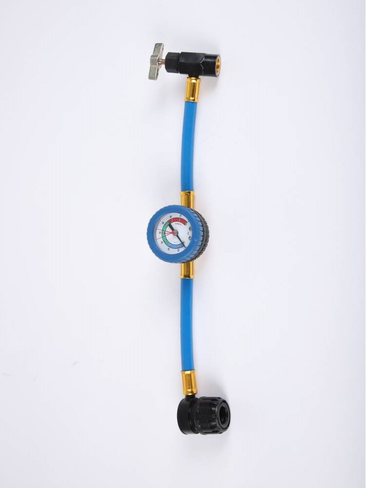 R134a manomètres de pression de tuyau de réfrigérant de climatisation de voiture pour outils de climatiseur de réfrigérant