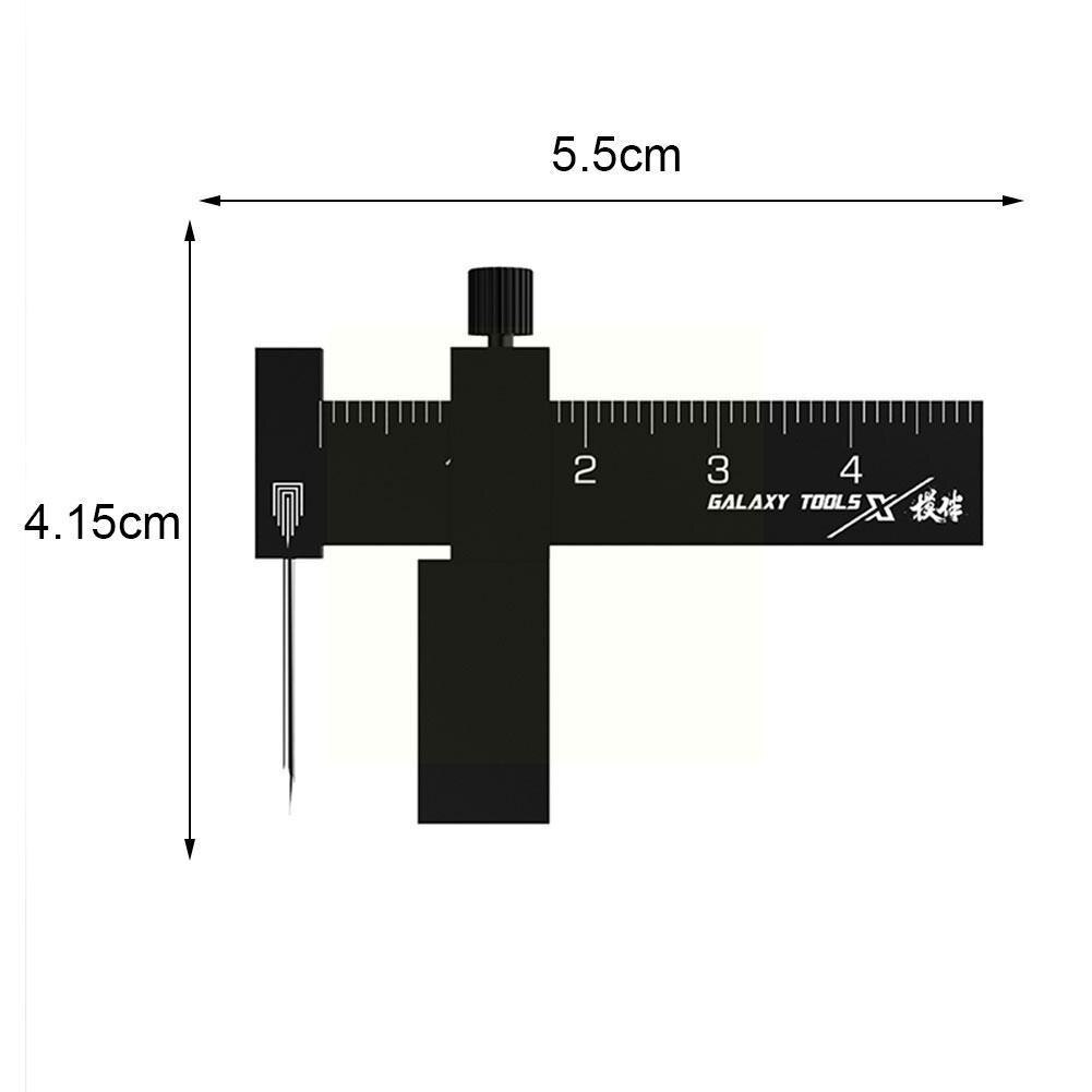 T14a02/t14a03 Equidistant Parallel Scriber Tool Of Marker Hobby Device Accessory Craft Isometric Gundam Model Black/red Scr E5h6