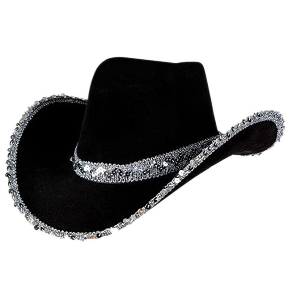 Vrouwen Grappige Cowboy Accessoire Performance Kostuum Feest Cowboy Hoed Cowgirl Hoeden Cowgirl Hoed Vrijgezellenfeest Hoed: lichtgroen