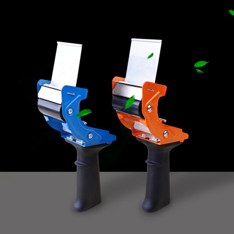 Heavy Duty Portable Sealing Tape Gun Dispenser Packaging Machine Cutter Handheld Packer Holder Random Color
