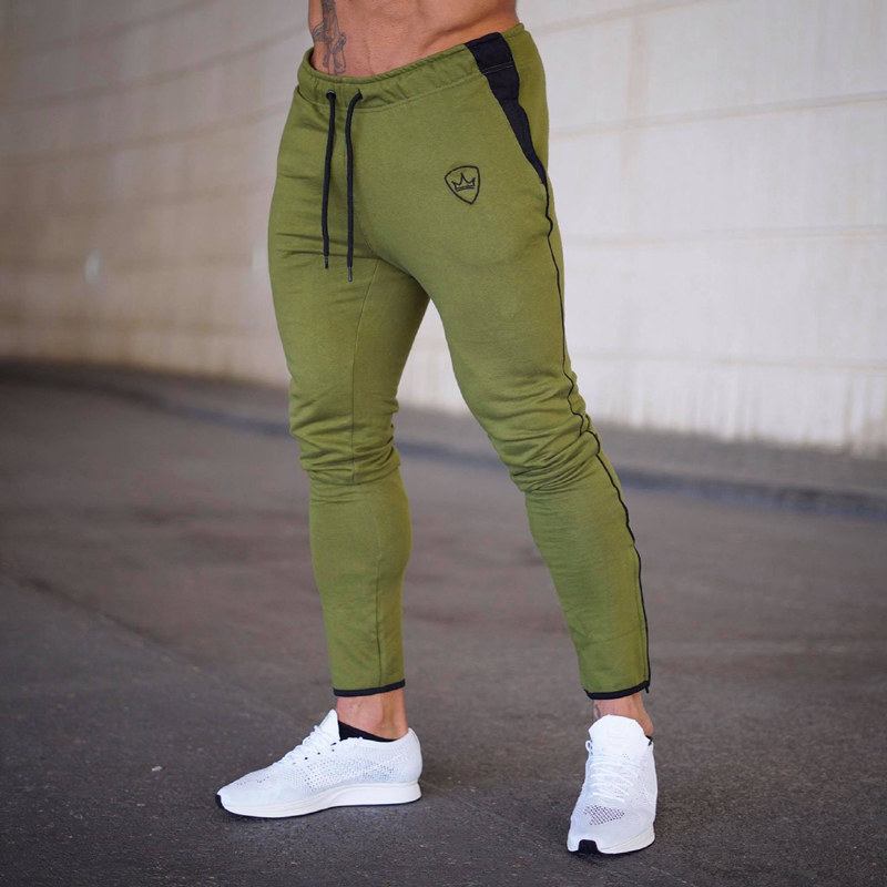 Autumn Winter Men Joggers Sweatpants Man Outdoor sports Run Workout Training Trousers Male Gym Fitness Pants Sportswear Bottoms
