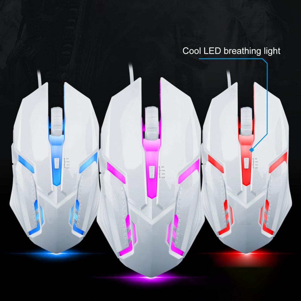 G700 Luminous RGB Light USB Wired Mouse + 104Keys Keyboard 2400DPI Adjustable Metal Office Gaming Keyboard and Mouse Set