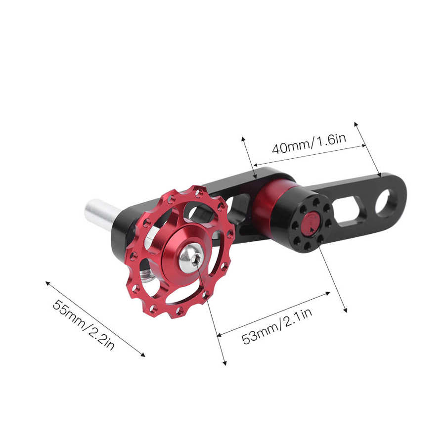 Ztto justering sykkel kjede strammer bak sykkel single speed converte folding gir sykkel kjede strammer sykkel deler