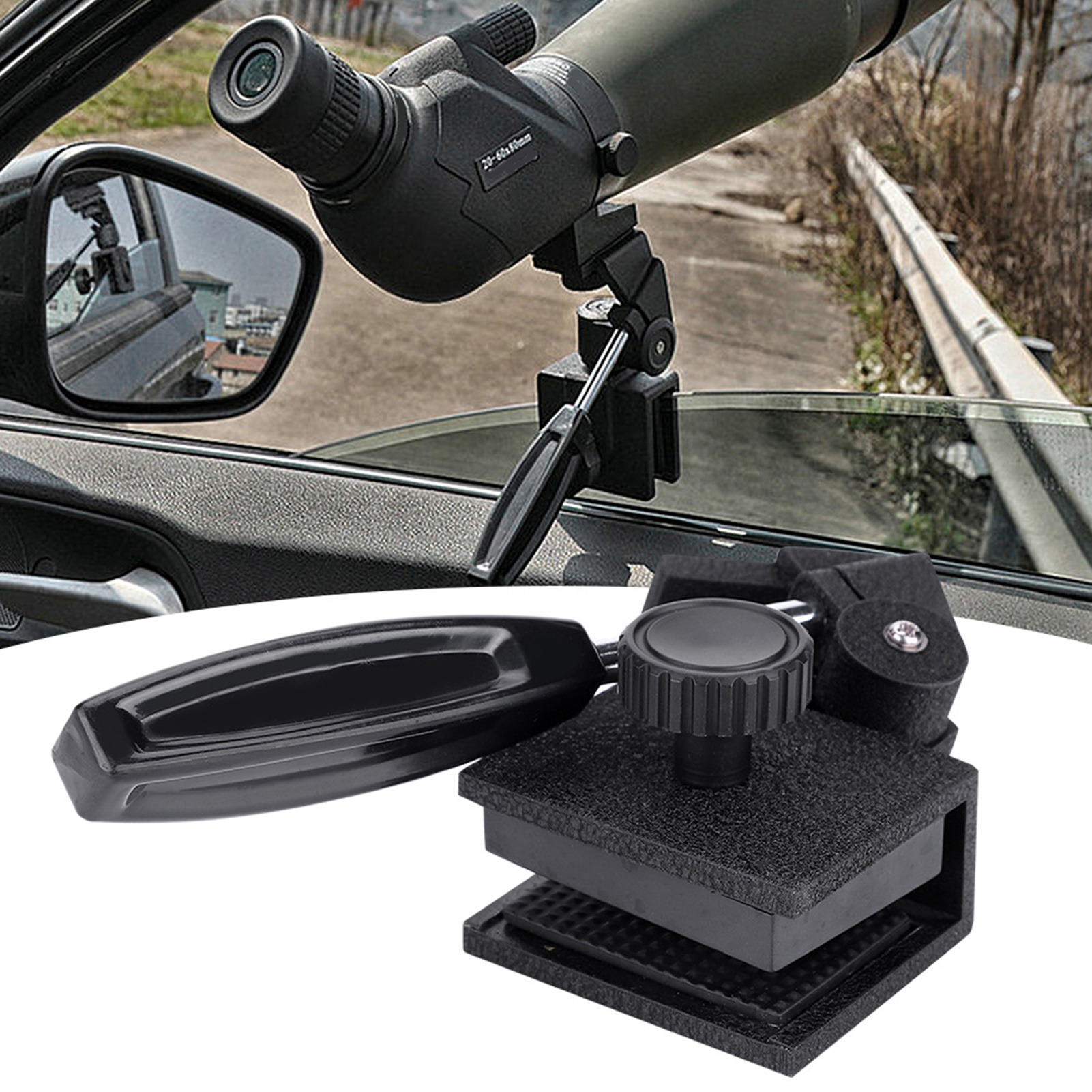 Camera Stand Vehicles Car Window Mount Holder 1/4" Thread with Handle For Camera Telescopes