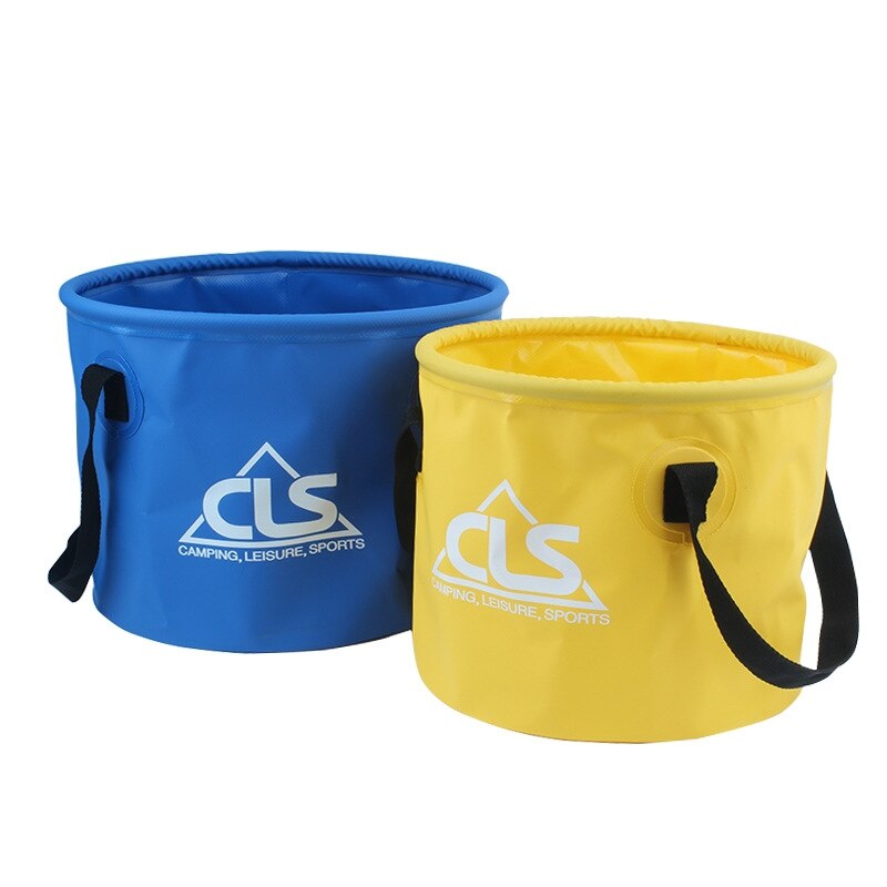 Foldbar Vandspand 10L-30L - Bærbar, Sammenklappelig, til Camping, Fiskeri, Bilvask