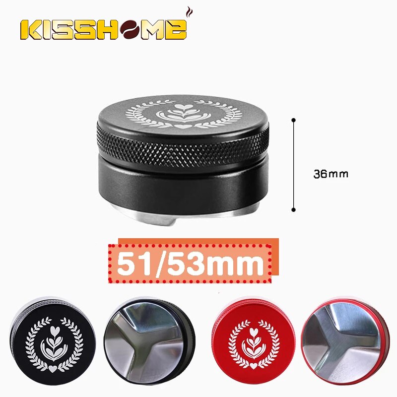 53mm / 51mm Kaffee Verteiler Espresso manipulieren Kaffee Leveler Passt für 54mm Breville Siebträger Espresso Händler