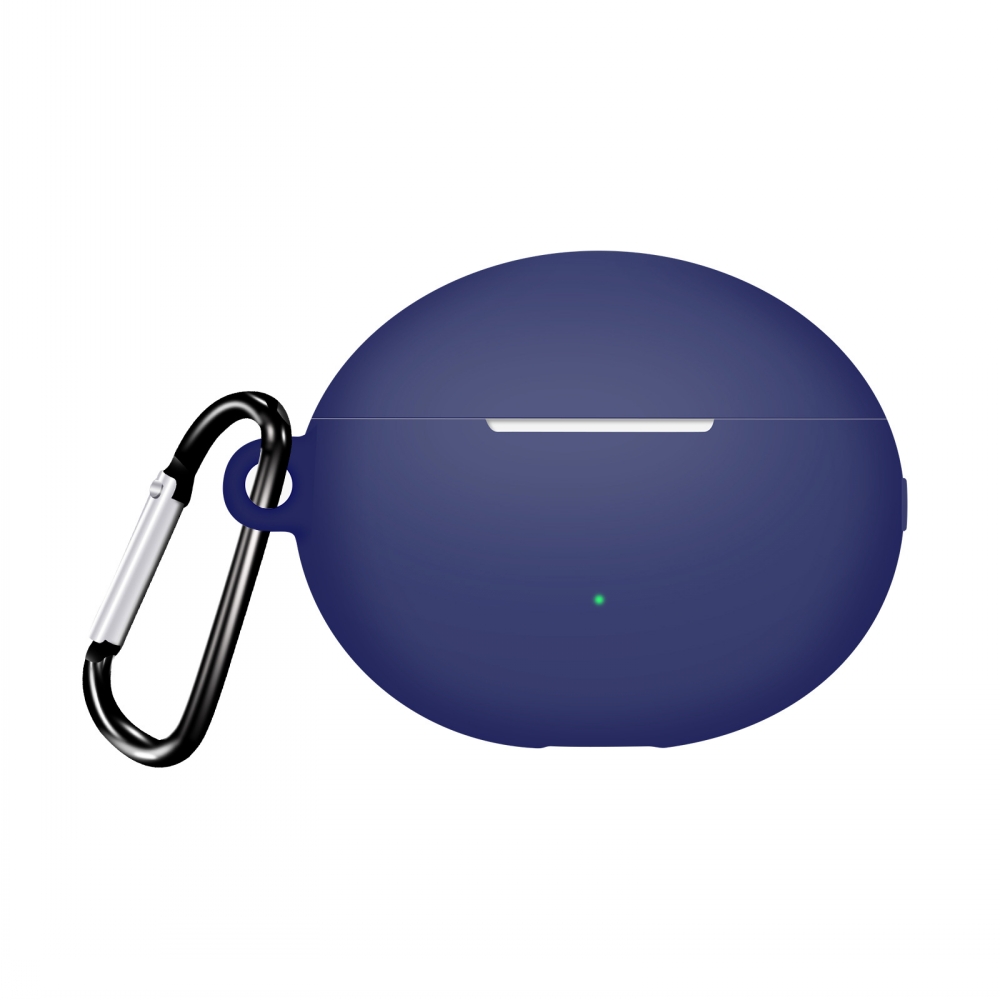 Siliconen Beschermhoes Voor Huawei Freebuds 5i Oortelefoon Hoesjes Hoesje Voor Huawei Freebuds 5i Freebuds5i Hoesjes: Donkerblauw