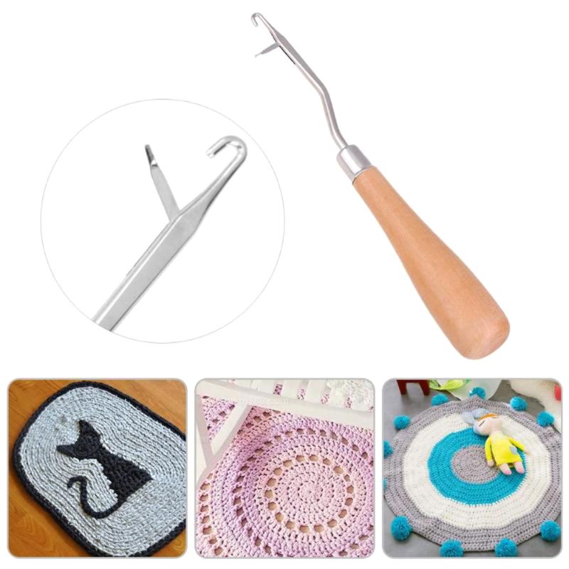 Weaving Latch Hook Dreadlock Crochet Sew Wig Hair Needle For Micro Braids Hair Styling Tools