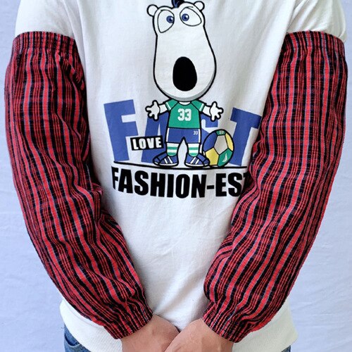 Mangas compridas de algodão femininas: 8