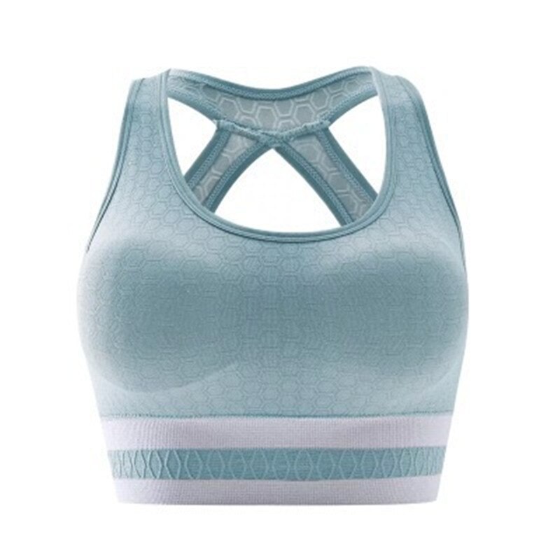 Chaleco de Yoga sin costuras para mujer, ropa deportiva para gimnasio, entrenamiento para correr, top transpirable de alto estiramiento, sin mangas: green
