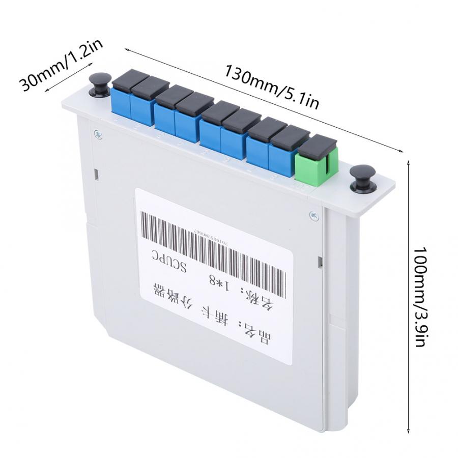 Fiber Optic Splitter 1x8 PLC for Optical Communication System Electrical Supplies