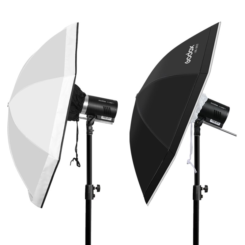 Godox 85Cm Reflecterende Paraplu Studio Verlichting Zacht Licht Paraplu Met Grote Diffuser Cover Voor Foto Studio Video Schieten