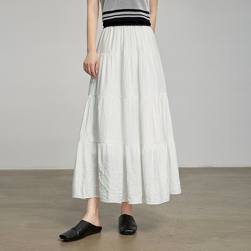 Toyouth kvinders sommernederdel med paraply  p8520066